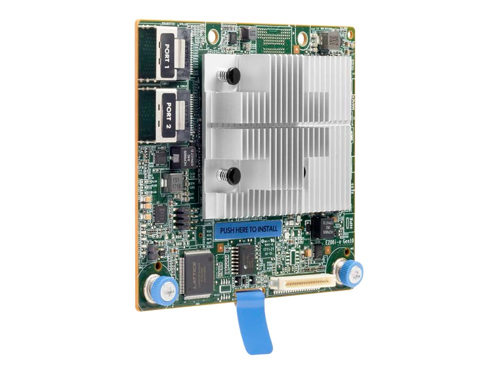 HPE Smart Array E208i-a SR Gen10 - Storage controller (RAID) - 8 Channel - SATA 6Gb/s / SAS 12Gb/s - RAID RAID 0, 1, 5,