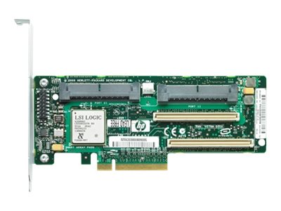 HPE Smart Array P400 Controller - Storage controller (RAID) - 8 Channel - SATA 1.5Gb/s / SAS - low profile - RAID 0, 1,