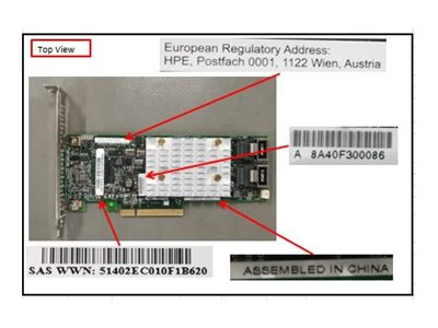 HPE Smart Array P408i-p SR Gen10 - Storage controller (RAID) - 8 Channel - SATA 6Gb/s / SAS 12Gb/s - RAID RAID 0, 1, 5,