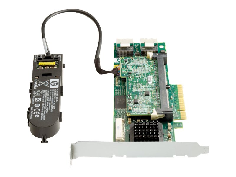 HPE Smart Array P410/512MB with BBWC - Storage controller (RAID) - SATA 3Gb/s / SAS 6Gb/s - low profile - RAID RAID 0,