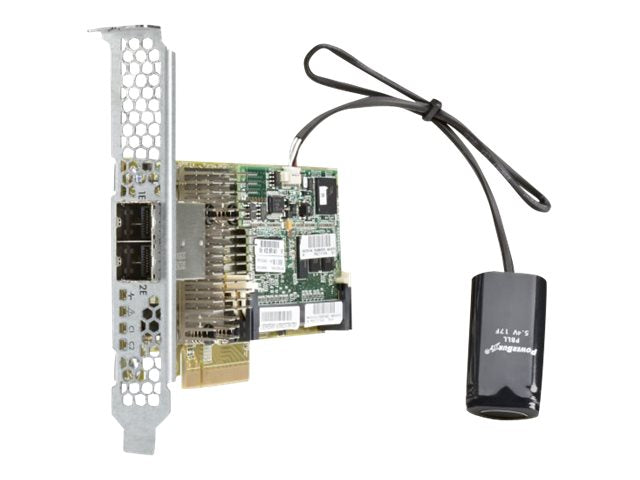 HPE Smart Array P431/4GB with FBWC - Storage controller (RAID) - 8 Channel - SATA 6Gb/s / SAS 12Gb/s - low profile -