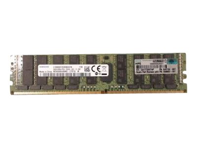 HPE SmartMemory - DDR4 - module - 64 GB - LRDIMM 288-pin - 2666 MHz / PC4-21300 - CL19 - 1.2 V - Load-Reduced - ECC - remarketed 815101R-K21