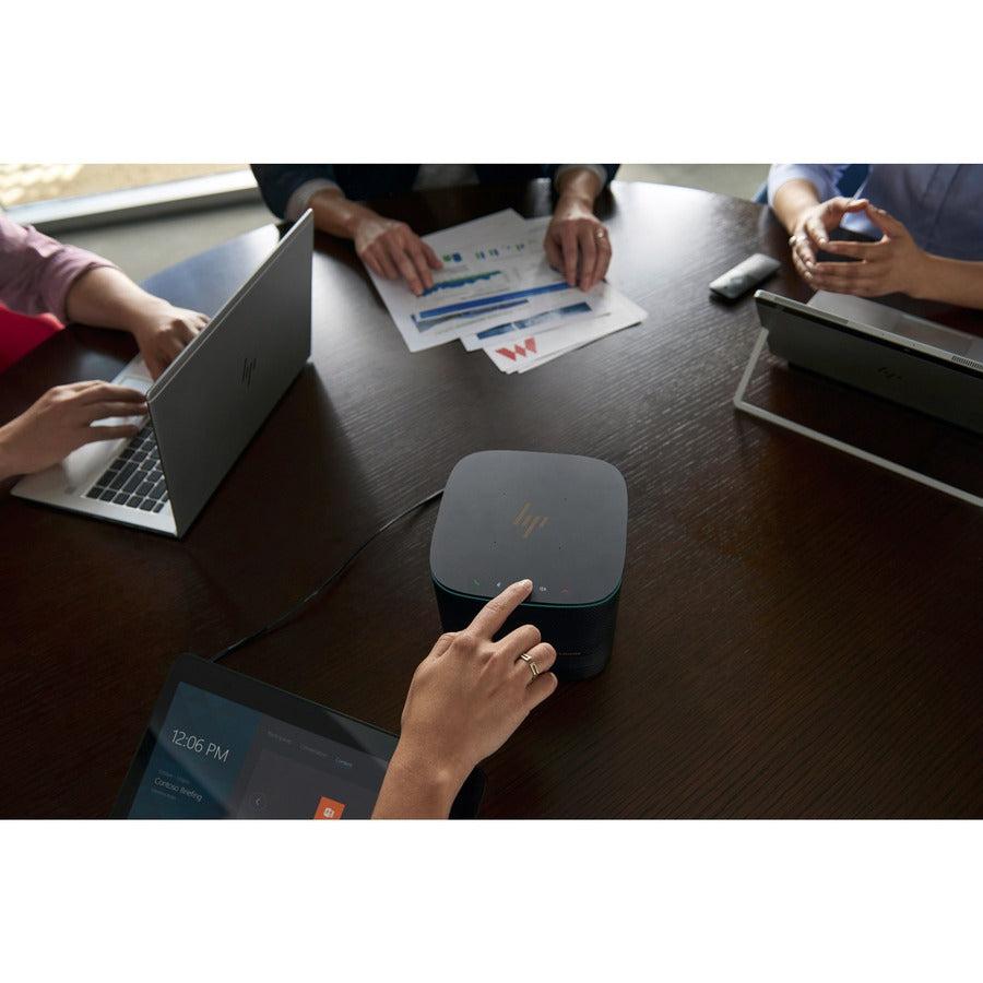 HPE Sourcing Elite Slice G2 Desktop Computer - Intel Core i5 7th Gen i5-7500T Quad-core (4 Core) 2.70 GHz - 8 GB RAM DDR4 SDRAM - 128 GB Serial ATA SSD - Ultra Small - Sparkle Black