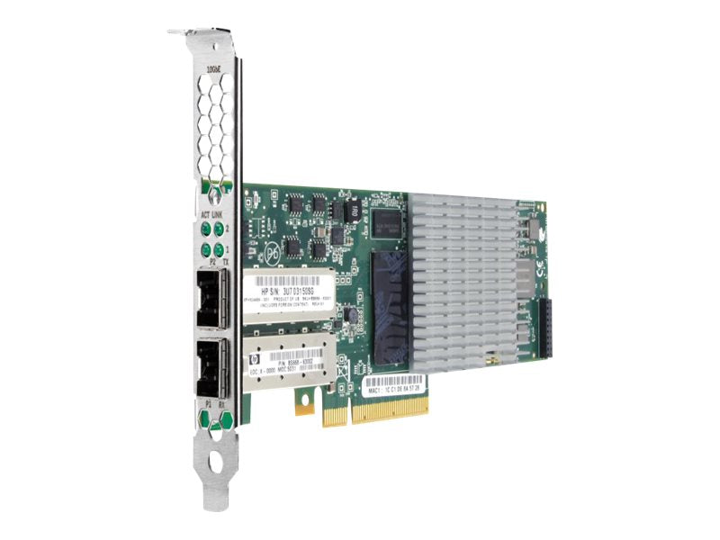 HPE StorageWorks CN1000Q - Network adapter - PCIe 2.0 x8 - 10GbE - 2 ports - for ProLiant DL165 G7, DL360 G7, DL360e