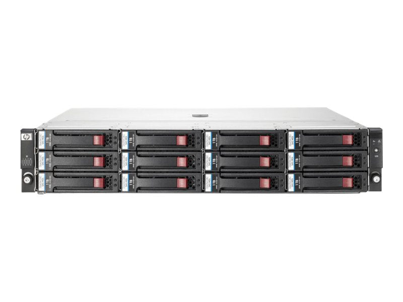HPE StorageWorks Disk Enclosure D2600 - Storage enclosure - 12 bays (SATA-300 / SAS-2) - HDD 1 TB x 12 - rack-mountable