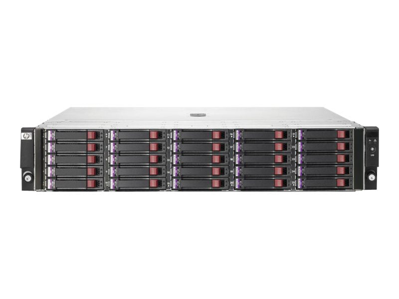 HPE StorageWorks Disk Enclosure D2700 - Storage enclosure - 25 bays (SAS-2) - HDD 500 GB x 25 - rack-mountable - 2U