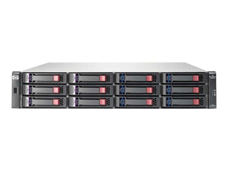 HPE StorageWorks Modular Smart Array 2012 - Storage enclosure - 12 bays - HDD 0 - rack-mountable