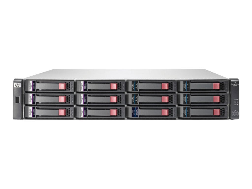 HPE StorageWorks Modular Smart Array P2000 G3 FC Dual Controller LFF Array - Hard drive array - 12 bays (SATA-300 /