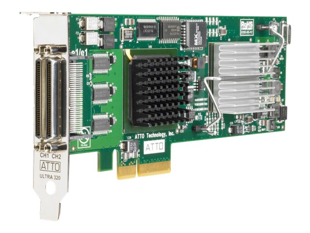 HPE StorageWorks U320e SCSI Host Bus Adapter - Storage controller - Ultra320 SCSI - PCIe x4 - for ProLiant DL120 G7,