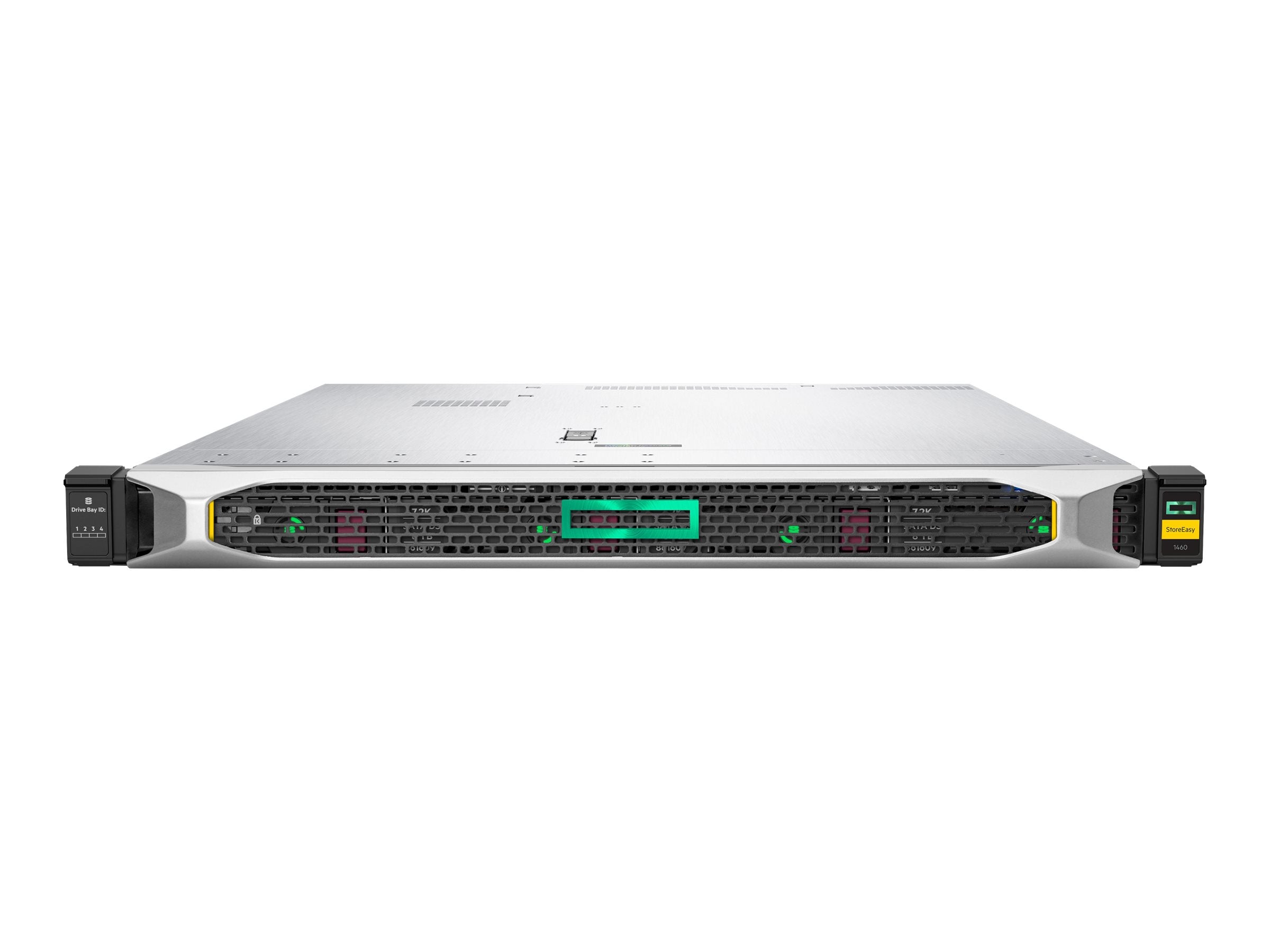 HPE StoreEasy 1460 - NAS server - 4 bays - 16 TB - rack-mountable - SATA 6Gb/s / SAS 12Gb/s - HDD 4 TB x 4 - RAID RAID 0, 1, R7G17AR