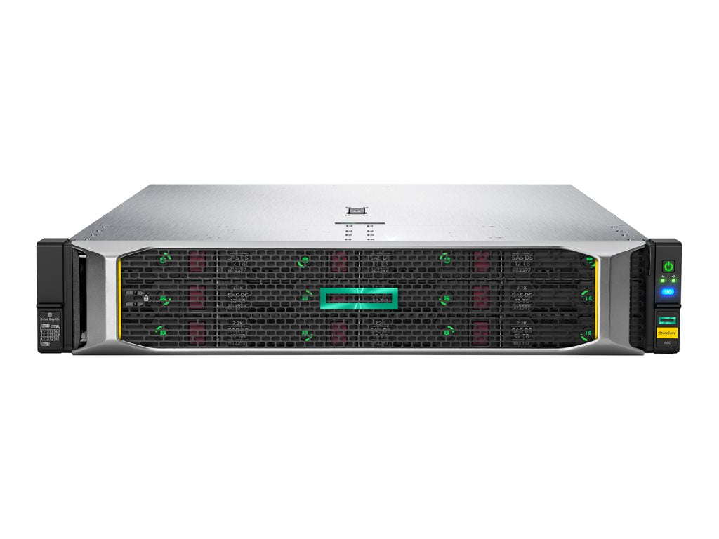 HPE StoreEasy 1660 - NAS server - 12 bays - 32 TB - rack-mountable - Serial ATA-600 / SAS 3.0 / PCI Express (NVMe) - HDD 4 TB R7G22BR