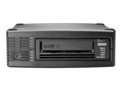 HPE StoreEver LTO-7 Ultrium 15000 - Tape drive - LTO Ultrium (6 TB / 15 TB) - Ultrium 7 - SAS-2 - external - encryption - remarketed BB874AR