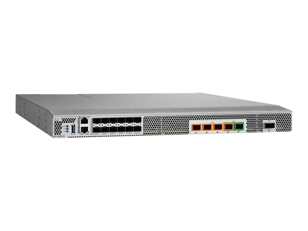 HPE StoreFabric C-series SN6640C Multiservice Switch - Switch - 12 x 32Gb Fibre Channel SFP+ + 4 x 10 Gigabit FCIP + 2 x 25 Gigabit R8M67A