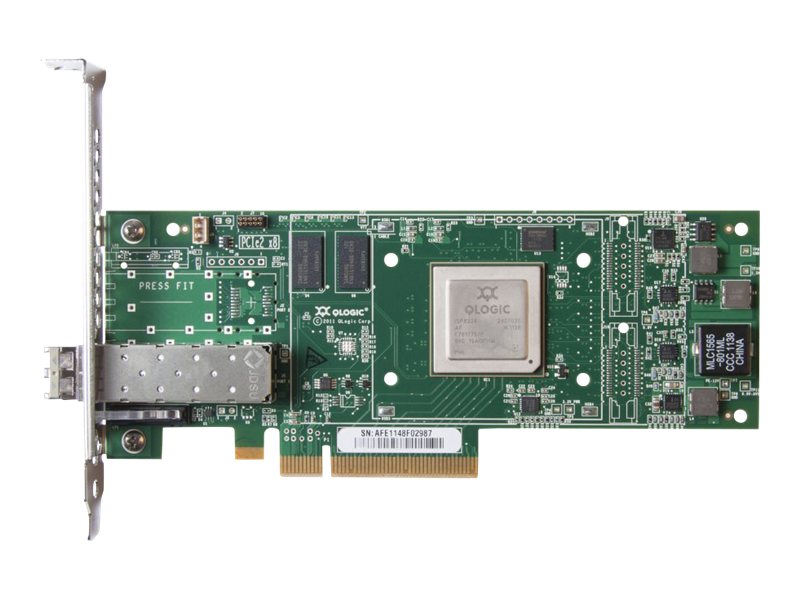 HPE StoreFabric SN1000Q 16Gb Single Port - Host bus adapter - PCIe 3.0 x4 low profile - 16Gb Fibre Channel - for Modular