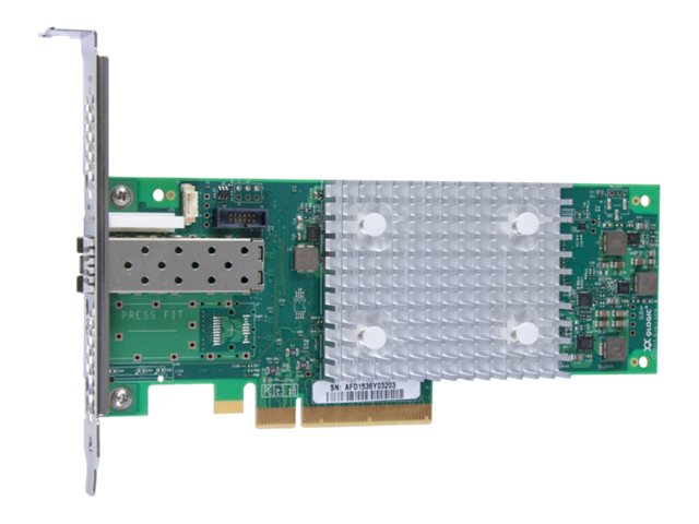 HPE StoreFabric SN1100Q 16Gb Single Port - Host bus adapter - PCIe 3.0 low profile - 16Gb Fibre Channel x 1 - for Nimble