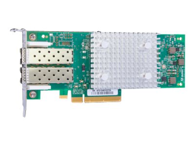 HPE StoreFabric SN1600Q 32Gb Dual Port - Host bus adapter - PCIe 3.0 x8 low profile - 32Gb Fibre Channel x 2 - for