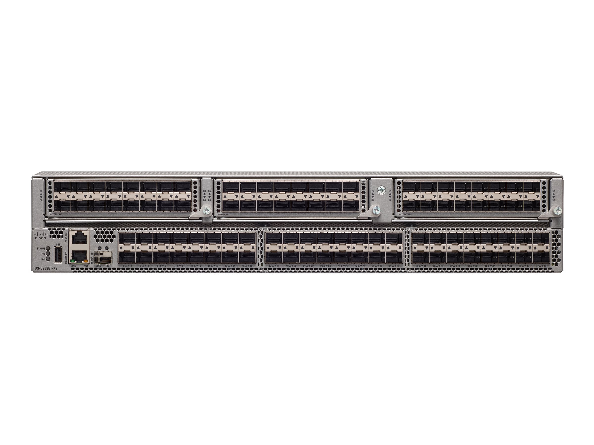 HPE StoreFabric SN6630C - Switch - managed - 96 x 32Gb Fibre Channel SFP+ - rack-mountable - with 96x 32 Gbps SW SFP+ transceiver R4D92A#ABA