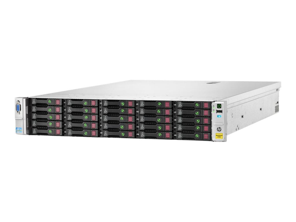 HPE StoreVirtual 4730 - Hard drive array - 22.5 TB - 25 bays (SAS-2) - HDD 900 GB x 25 - iSCSI (1 GbE), iSCSI (10 GbE)