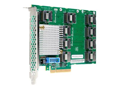 HPE TDSourcing SAS Expander Card - Storage controller upgrade card - 26 Channel - SATA 6Gb/s / SAS 12Gb/s - PCIe - for HPE ProLiant 727250-B21