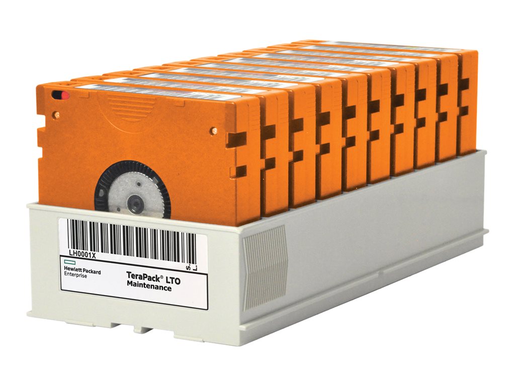HPE TeraPack - 9 x TS1160 - 20 TB / 60 TB - custom barcode labeled - for HPE T950 3, T950 6; TFinity ExaScale Enterprise Custom R0R29A