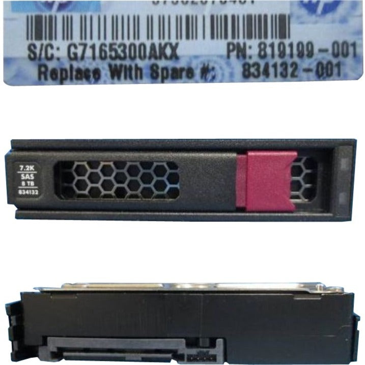HPE Turbo Drive G2 256 GB Solid State Drive - Internal 834132-001