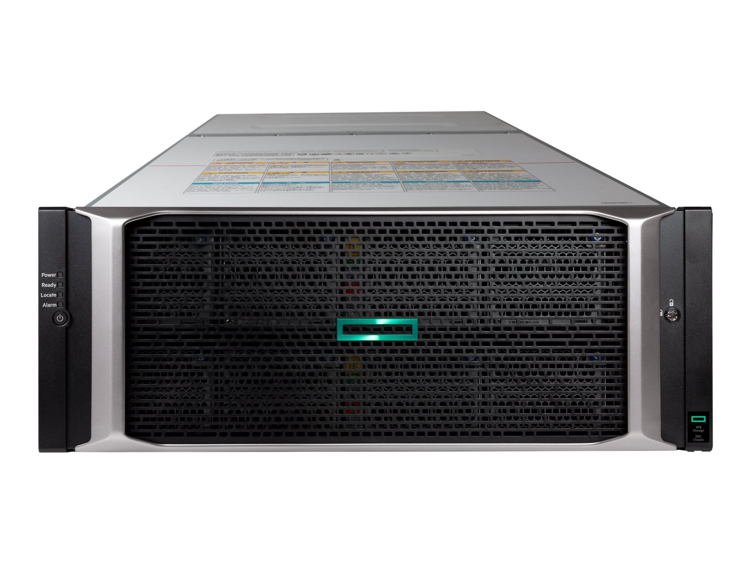 HPE XP8 All Flash Storage Array - Flash storage array - 192 bays - iSCSI (10 GbE), 16Gb Fibre Channel (external) - rack-mountable R0K99A