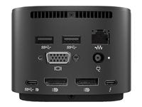 HPI - Remarketed Docking Station - Remarketed for Desktop PC/Notebook/Monitor - 230 W - US