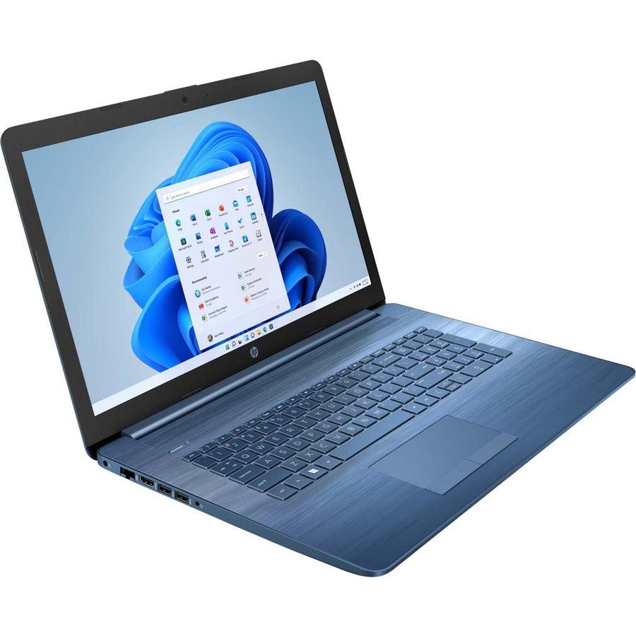 HPI SOURCING - CERTIFIED PRE-OWNED 17-by2000 17-by2023ds 17.3" Notebook - HD+ - 1600 x 900 - Intel Pentium Silver N5030 Quad-core (4 Core) 1.10 GHz - 8 GB Total RAM - 256 GB SSD - Jasmine Blue, Ethereal Woodgrain - Refurbished
