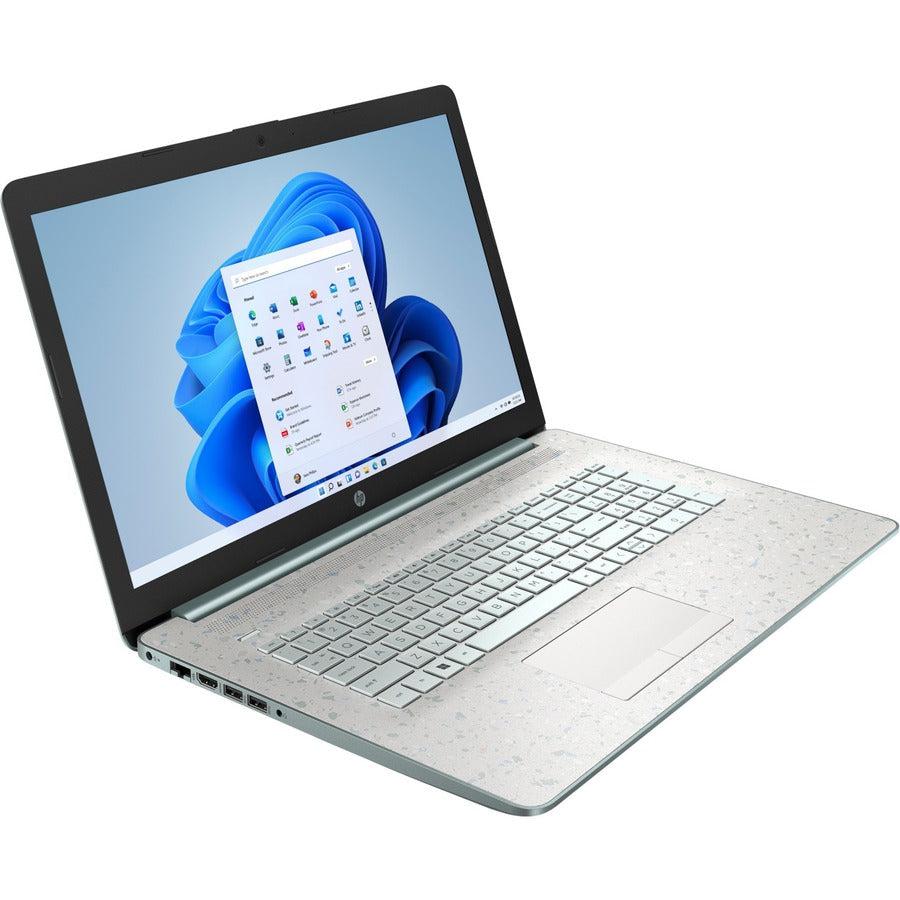 HPI SOURCING - CERTIFIED PRE-OWNED 17-by2000 17.3" Notebook - HD+ - 1600 x 900 - Intel Pentium Silver N5030 Quad-core (4 Core) 1.10 GHz - 8 GB Total RAM - 256 GB SSD - Muted Sage, White Terrazzo - Refurbished