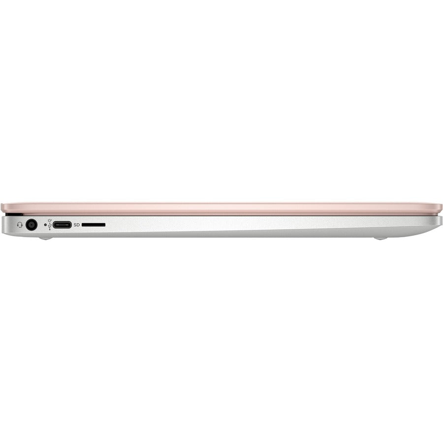 HPI SOURCING - CERTIFIED PRE-OWNED Chromebook 14a-na0018ds 14" Touchscreen Chromebook - HD - 1366 x 768 - Intel Celeron N4120 Tetradeca-core (14 Core) - 4 GB Total RAM - 4 GB On-board Memory - 128 GB Flash Memory - Pale Rose Gold - Refurbished