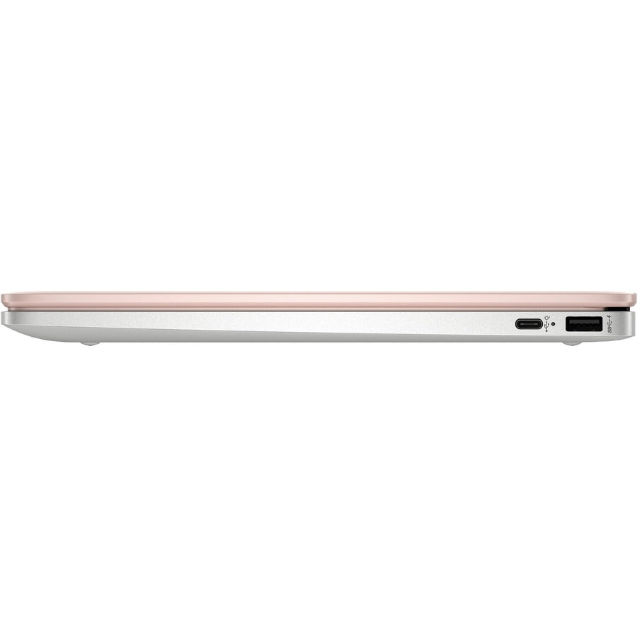 HPI SOURCING - CERTIFIED PRE-OWNED Chromebook 14a-na0018ds 14" Touchscreen Chromebook - HD - 1366 x 768 - Intel Celeron N4120 Tetradeca-core (14 Core) - 4 GB Total RAM - 4 GB On-board Memory - 128 GB Flash Memory - Pale Rose Gold - Refurbished