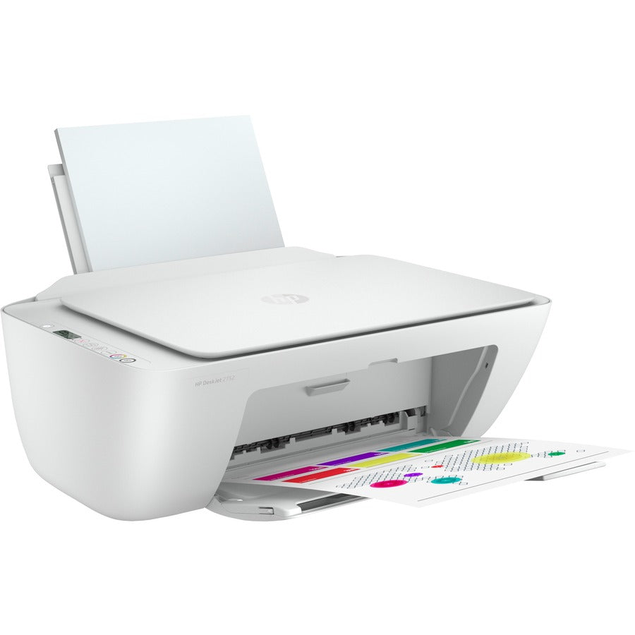 HPI SOURCING - CERTIFIED PRE-OWNED Deskjet 2752 Wireless Inkjet Multifunction Printer - Refurbished - Color