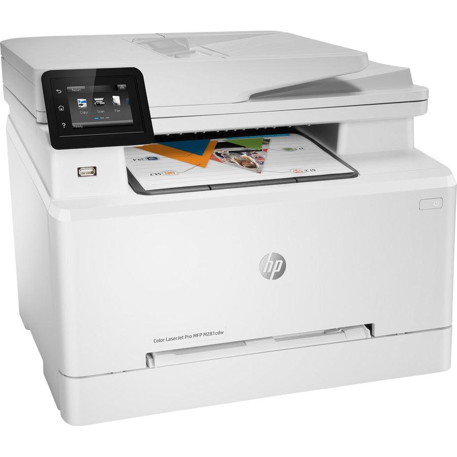 HPI SOURCING - CERTIFIED PRE-OWNED LaserJet Pro M281cdw Wireless Laser Multifunction Printer - Refurbished - Color