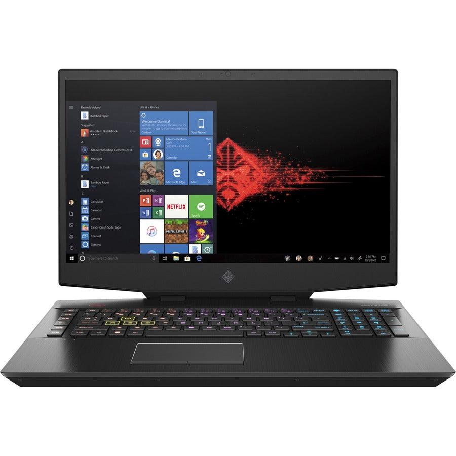 HPI SOURCING - CERTIFIED PRE-OWNED OMEN 17-cb1055cl 17.3" Gaming Notebook - Full HD - 1920 x 1080 - Intel Core i7 10th Gen i7-10750H Hexa-core (6 Core) 2.60 GHz - 16 GB Total RAM - 1 TB HDD - 512 GB SSD - Shadow Black Aluminum - Refurbished