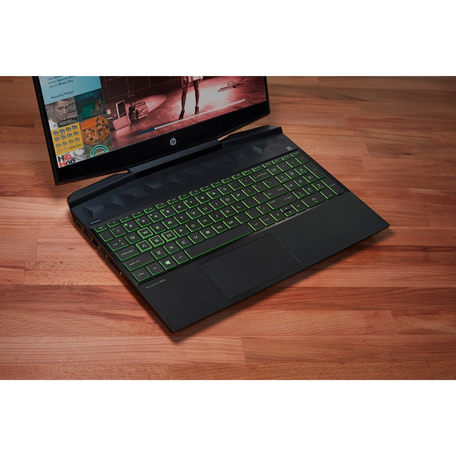 HPI SOURCING - CERTIFIED PRE-OWNED Pavilion Gaming 15-dk1000 15-dk1045tg 15.6" Gaming Notebook - Full HD - 1920 x 1080 - Intel Core i5 10th Gen i5-10300H Quad-core (4 Core) 2.50 GHz - 8 GB Total RAM - 256 GB SSD - Shadow Black - Refurbished