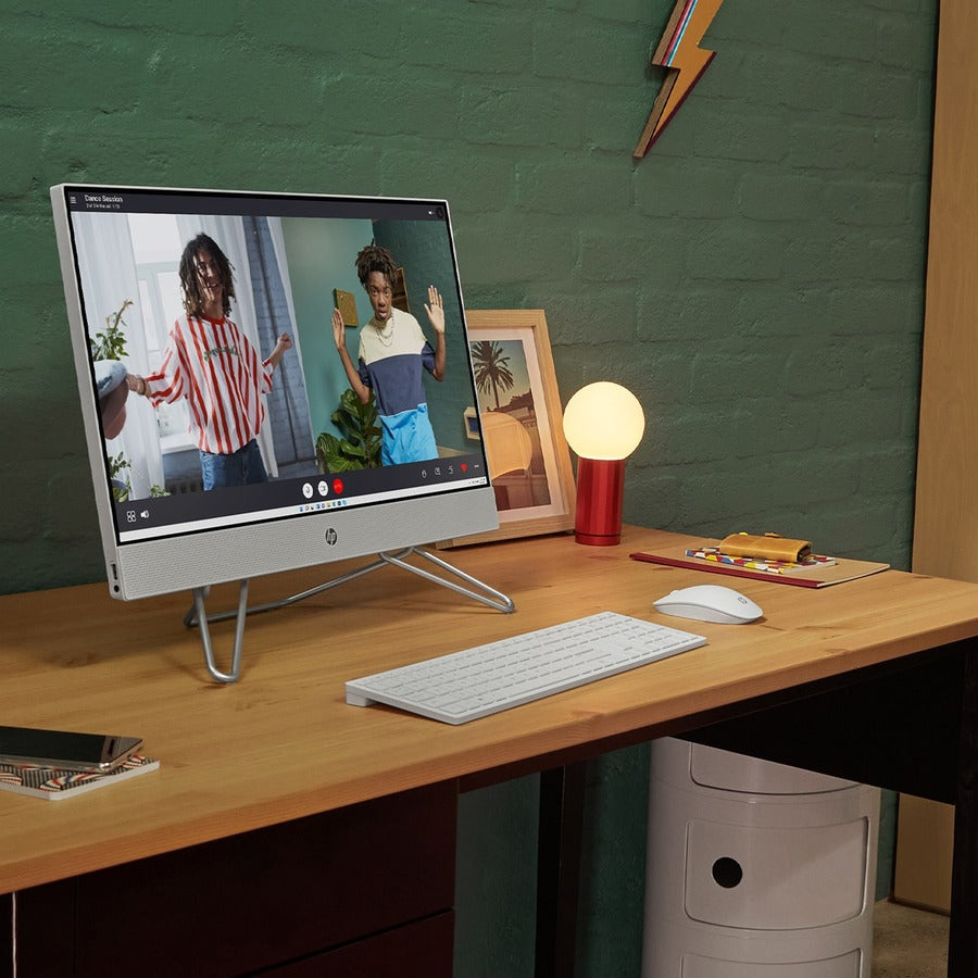 HPI SOURCING - NEW 24-cb1000a 24-cb1257c All-in-One Computer - AMD Ryzen 7 5825U Octa-core (8 Core) - 12 GB RAM DDR4 SDRAM - 1 TB HDD - 256 GB M.2 PCI Express NVMe SSD - 23.8 Full HD 1920 x 1080 Touchscreen Display - Desktop - Starry White" 1J9C0AA#ABA