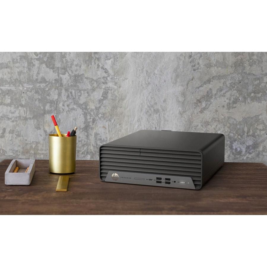 HPI SOURCING - NEW Business Desktop ProDesk 600 G6 Desktop Computer - Intel Core i5 10th Gen i5-10500 Hexa-core (6 Core) 3.10 GHz - 8 GB RAM DDR4 SDRAM - 512 GB M.2 PCI Express NVMe 3.0 SSD - Small Form Factor
