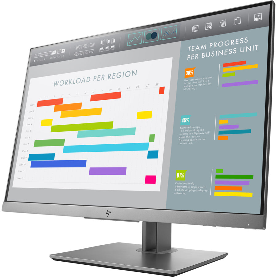 HPI SOURCING - NEW Business E243i 24 Class WUXGA LED Monitor - 16:10" 1FH49A8#ABA