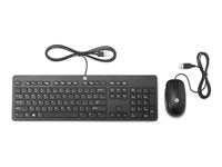 HPI SOURCING - NEW Business Slim Keyboard and Mouse - USB Cable Keyboard - USB Cable Mouse