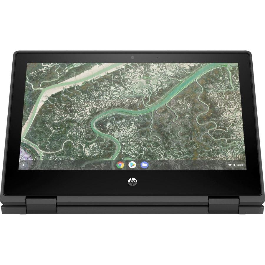 HPI SOURCING - NEW Chromebook x360 11MK G3 EE 11.6 Touchscreen Convertible 2 in 1 Chromebook - HD - ARM Cortex A73 + Cortex A53 - 4 GB - 32 GB Flash Memory - English Keyboard - Black" 349Y6UT#ABA