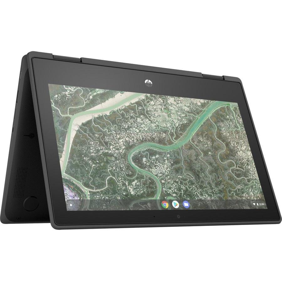 HPI SOURCING - NEW Chromebook x360 11MK G3 EE 11.6 Touchscreen Convertible 2 in 1 Chromebook - HD - ARM Cortex A73 + Cortex A53 - 4 GB - 32 GB Flash Memory - English Keyboard - Black" 349Y6UT#ABA