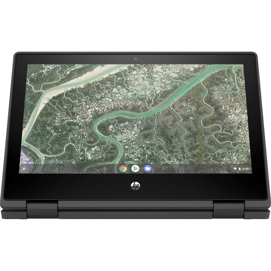 HPI SOURCING - NEW Chromebook x360 11MK G3 EE 11.6 Touchscreen Convertible 2 in 1 Chromebook - HD - ARM Cortex A73 + Cortex A53 - 4 GB - 32 GB Flash Memory - English Keyboard - Black" 349Y6UT#ABA