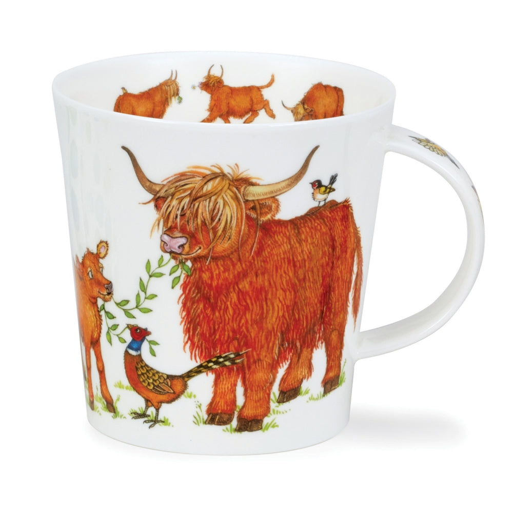 Hairy Highlanders Fine Bone China Mug Cairngorm Style By Dunoon
