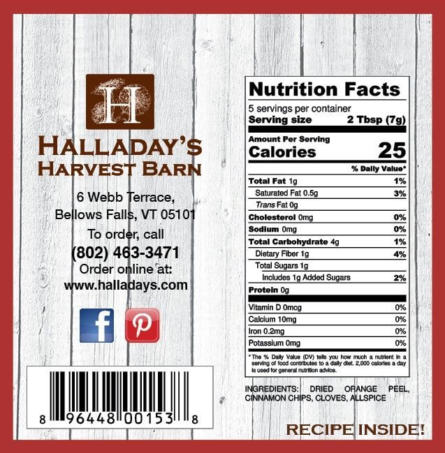 Halladays Mulling Spice