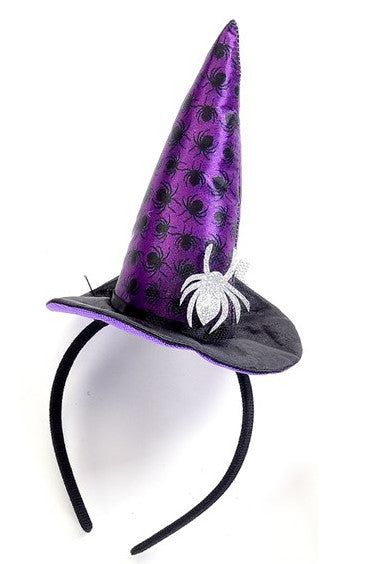 Halloween Headband Purple Spider