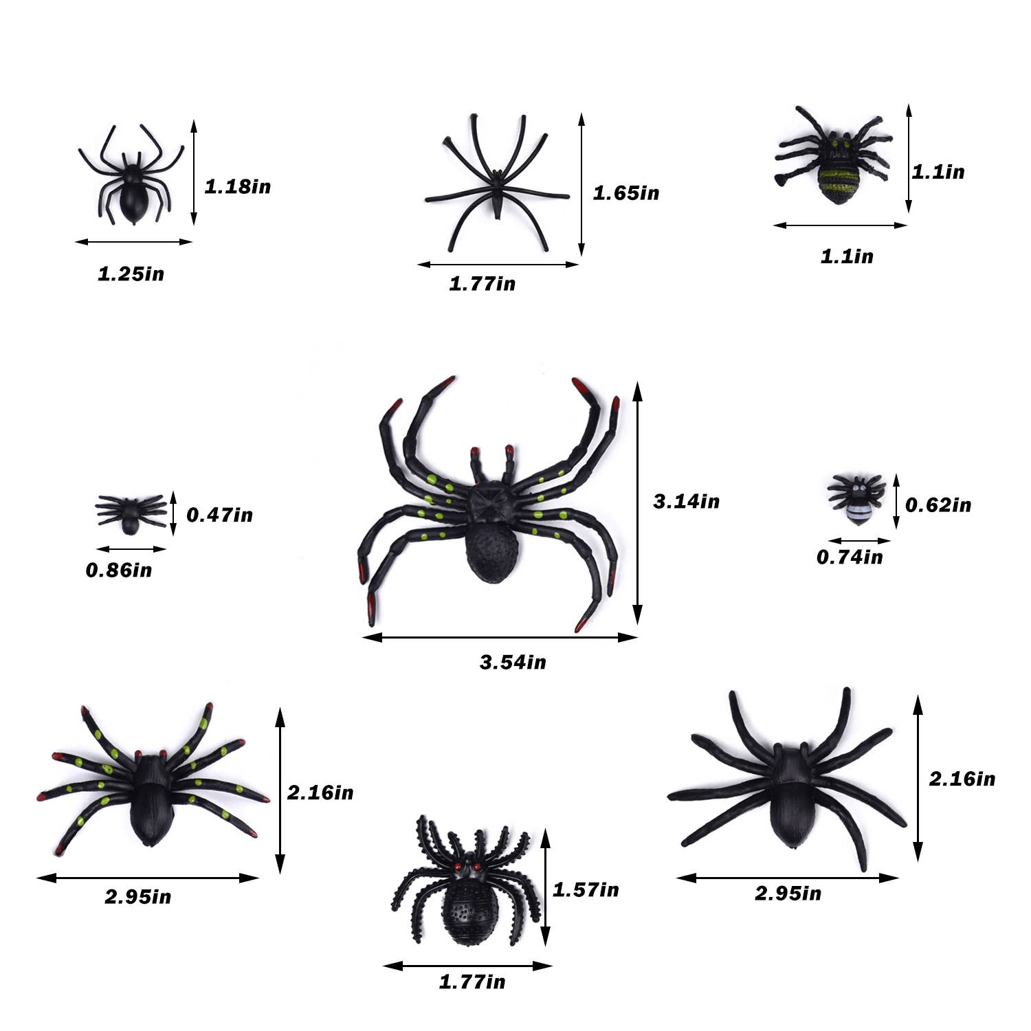 Halloween Spider & Web Decorations
