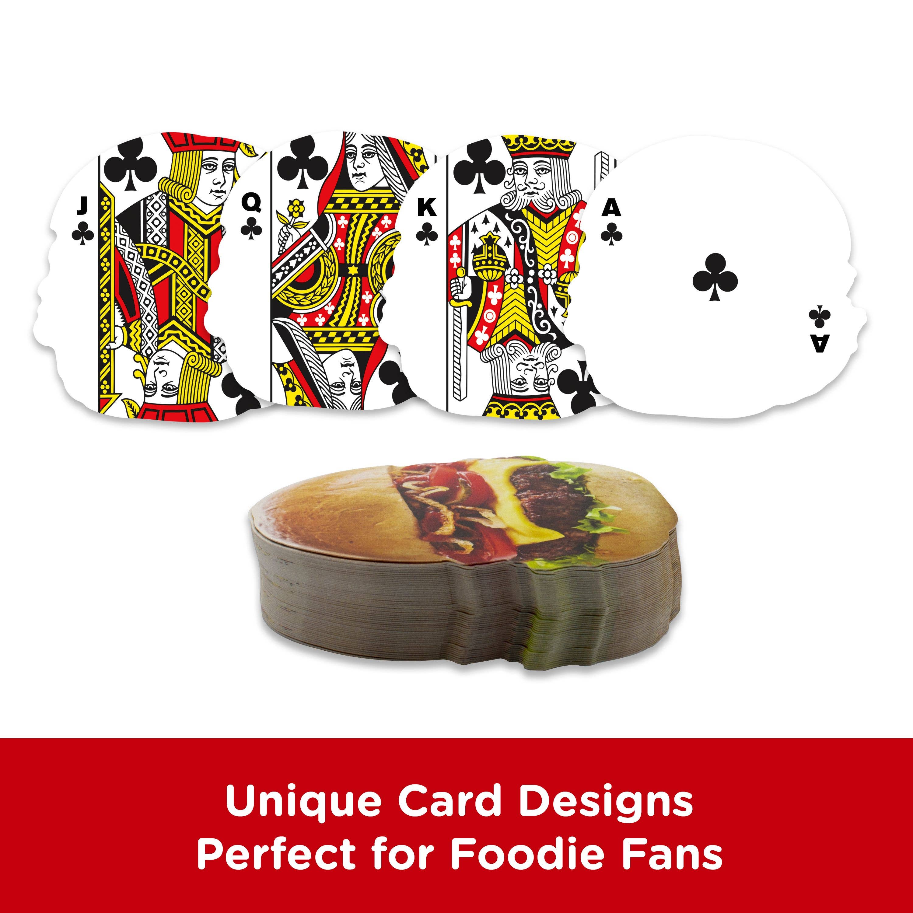 Hamburger Shaped Playing Cards