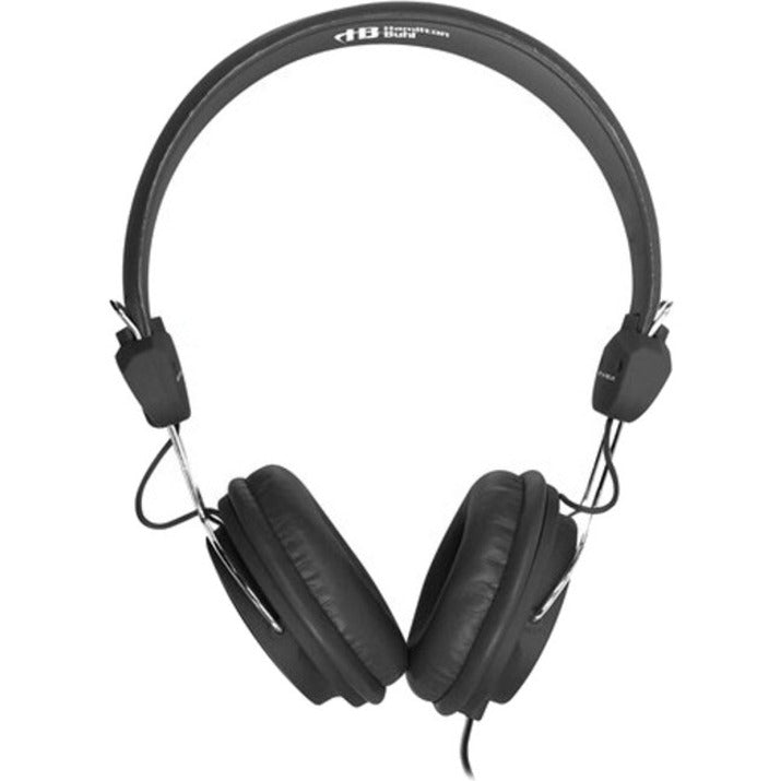 Hamilton Buhl Favoritz Trrs Headset With In-Line Microphone - Black