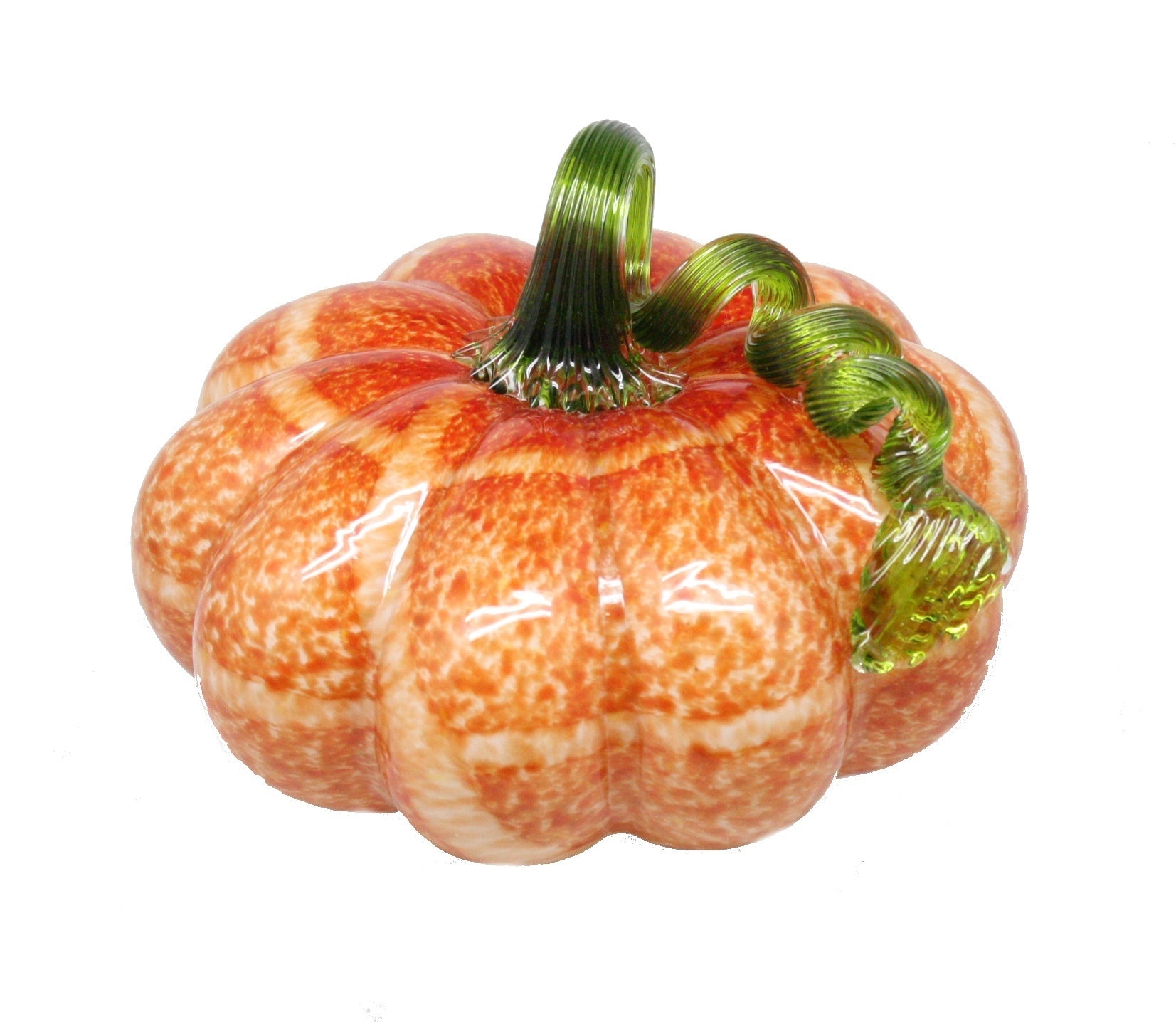 Handblown Glass Pumpkin -