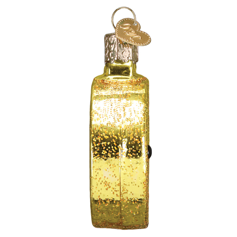 Handheld Compass Glass Ornament